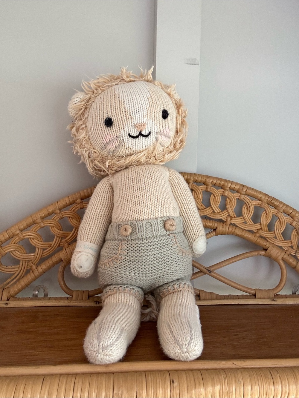 Cuddle + Kind Lion Plush Stuffy Toy